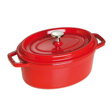 ストウブ ピコ・ココット オーバル 37cm CR チェリー 40509−876 ストウブ(staub)