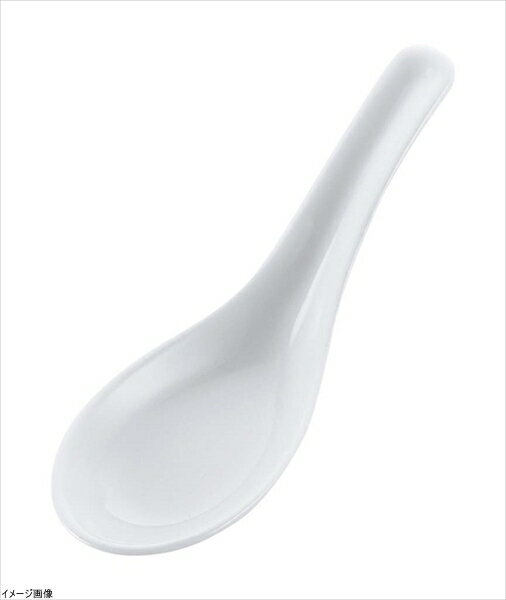 磁器 白 並レンゲ