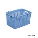 サンテナー A#50 スタッキング金具無BL PP製 サンコー