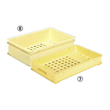 番重 ばんじゅう B-2 大型 底面穴付 PP製 サンコー