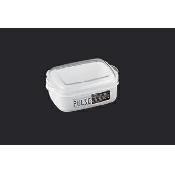 電子レンジ容器 角型 PL-1001 パルス ホワイト●カラー:ホワイト●容量:500cc●106×149×H64●材質:本体/ポリプロピレン、フタ/ポリカーボネイト●耐熱温度:120℃●電子レンジにお使いいただけます。●電子レンジ容器●電...