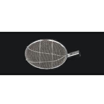 すくい網 丸型 細目 抗菌 角柄用 18-8（ステンレス） φ240