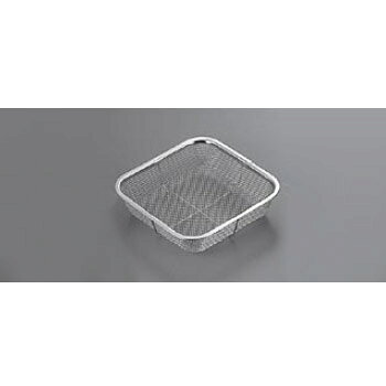 ミニザル 22cm 角型 18-8●22cm●外寸:220×220×H46●※12メッシュ※メーカー希望小売価格はメーカーカタログに基づいて掲載しています。(カタログ表示価格は消費税が含まれていません)