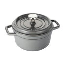 ストウブ ピコ・ココット ラウンド 14cm グレー 40509－475 ストウブ（staub）