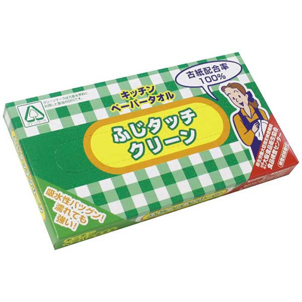 モトイ ふじタッチクリーンキッチンペーパータオル20枚入(箱入) 86002