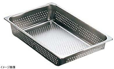 仔犬印 K 18-8 穴明ホテルパン 1/1 100mm 2114P