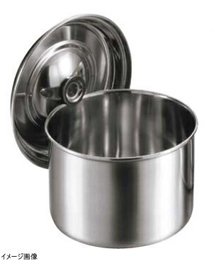 大屋製作所 18-8ステンレス 浅型キッチンポット 10cm