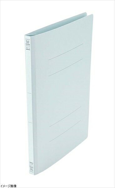 コクヨ フラットファイル 紙表紙 樹脂製とじ具 2穴 B4 150枚収容 青 フ-V14B