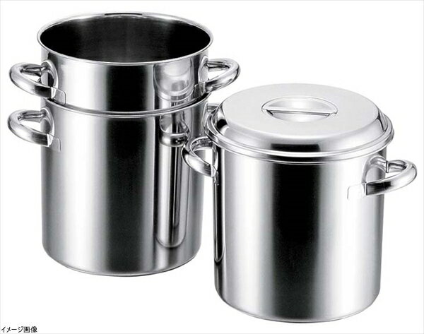 クローバー 18-8 テーパーキッチンポット 30cm 4489700