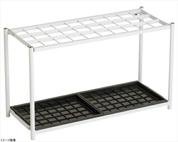 テラモト ニュー傘立 24 全3サイズ 施設向け 傘立て ライトグレー 24本収納 UB-280-124-0 [正規代理店品]