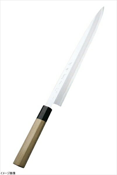 堺實光 紋鍛 刺身庖丁（片刃） 21cm
