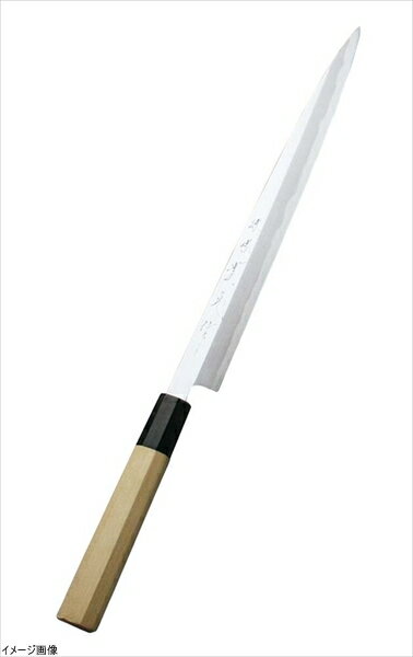 堺實光 紋鍛 ふぐ引庖丁（片刃） 27cm