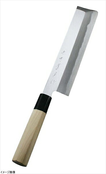 堺實光 紋鍛 薄刃庖丁（片刃） 22．5cm
