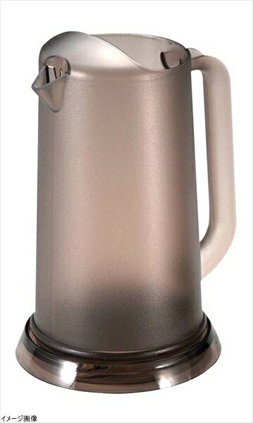 BK ポリカーボネイト ワンボディピッチャー 2.1L スモークブラウン