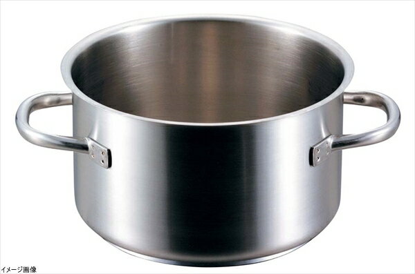 Stock Pots - PADERNO(パデルノ) ステンレス 半寸胴鍋 (蓋無) 32cm 1007-32