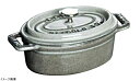 ストウブ staub ココット オーバル 15cm グレー 40509-477(1101518)