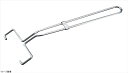 コロMAXテープ専用両軸ステンレス金具 CR-122 32cm(3)