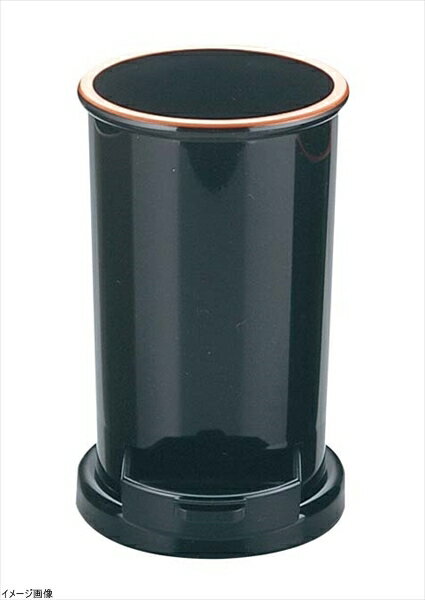 ABS丸箸立(楊枝入付)黒天朱 7-392-21