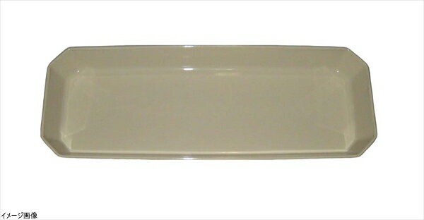 メラミン ロイヤルバット 415×155 アイボリー T-04