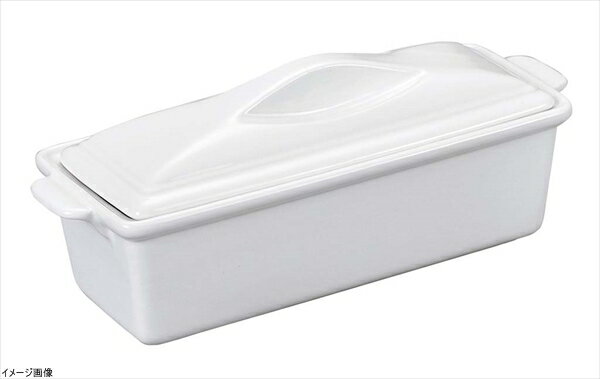 陶器製 ホワイトテリーヌ L