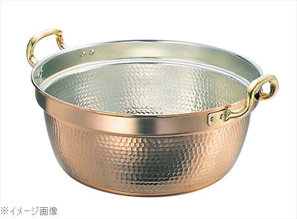SW 銅 両手 料理鍋 30cm（槌目模様無）