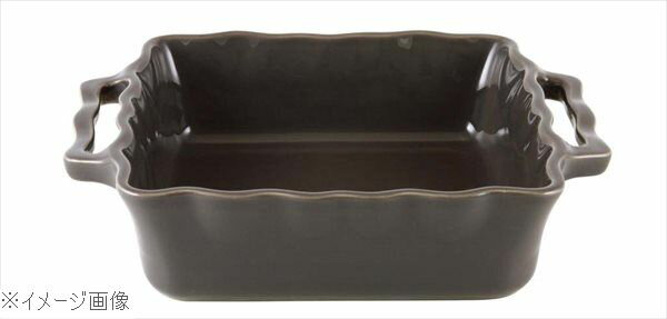 アポーリア スクウェアベイキングディッシュ 25cm ブラックペッパー 110025044
