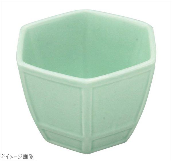 アルセラム強化食器 ヒスイ六角小鉢 EC5－75