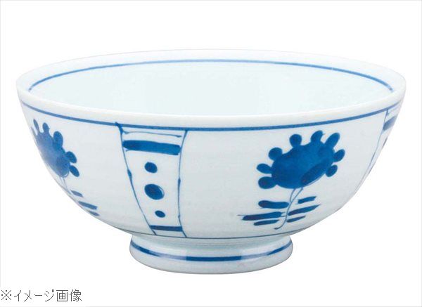 アルセラム強化食器 染付草花飯碗 EC1－20