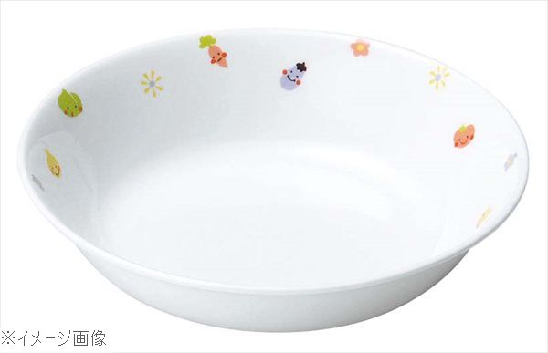リ・おぎそ 子ども食器シリーズ 深皿 16．6cm 1143－1230