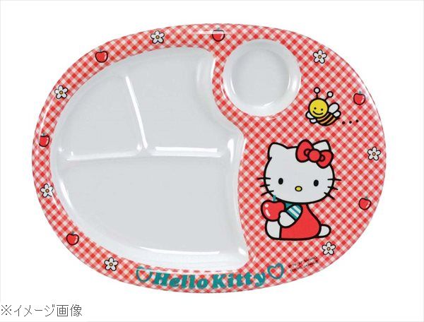 メラミン 子供食器 ニューキティ ランチ皿（大）MC－31NK