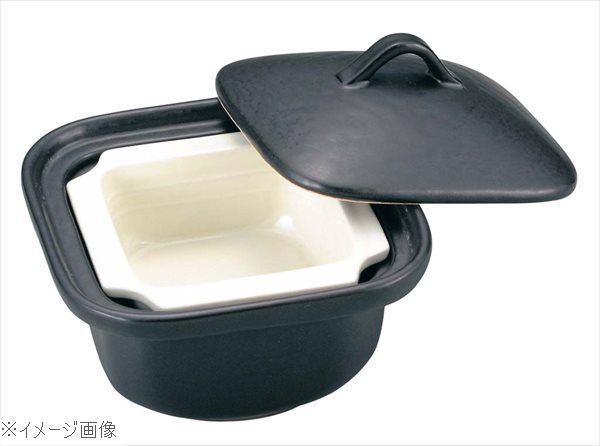 ●和,洋,中いろいろな料理に使える万能鍋。料理の温め直しも、萬来鍋ならできたての味です。●用途。豆腐、変わり豆腐(ごま、ゆず、しそ、温泉玉子豆腐等)。ゆば,点心,海鮮蒸し,茶碗蒸し,蒸し物全般●適正内鍋容量:125～200cc※メーカー希望小売価格はメーカーカタログに基づいて掲載しています。(カタログ表示価格は消費税が含まれていません)外寸(mm)外鍋：160×163×H120 内鍋：122×124×H45 外鍋：550cc,内鍋：300cc