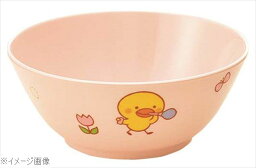 メラミン 子供食器 ひよこぐみ 汁碗（身）ピンク J6BHIP