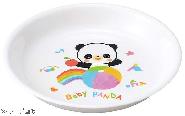 メラミンお子様食器赤ちゃんパンダ中...