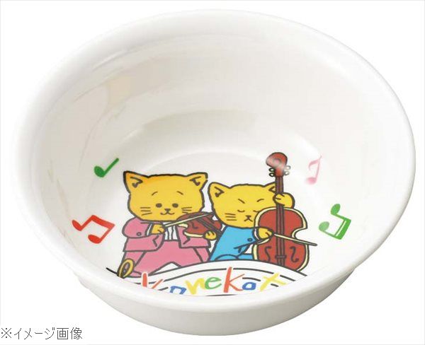 メラミン お子様食器 こねこたい 小鉢 KO－28