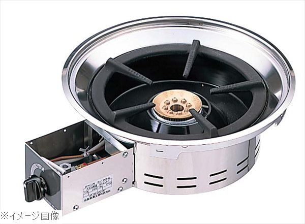 ●点火方式：圧電点火方式●天板開口寸法：φ348(+1-0)●ガス接続口：φ9.5ホースエンド※メーカー希望小売価格はメーカーカタログに基づいて掲載しています。（カタログ表示価格は消費税が含まれていません）外寸(mm)燃焼器：380×460...