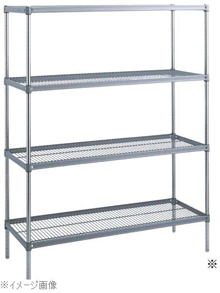 ●特徴:クロムフリー。ホルムアルデヒドやVOCを含みません。環境や人体に配慮した表面処理です。塗料の高分子樹脂の特性により、塗膜強度、耐薬品性、耐防錆性、対候性に優れています。●板厚2.3mmホーミングフレーム。3.5φ～6φワイヤー。棚厚...