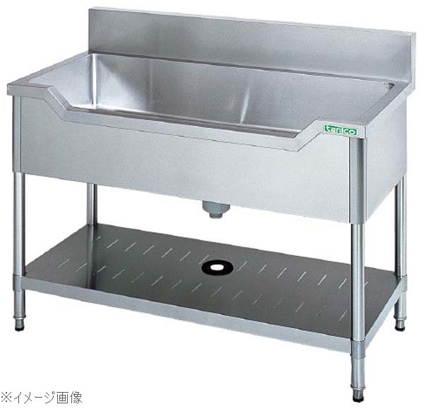 18-0（ステンレス） 舟型シンク（バックガード付）TX－F－90
