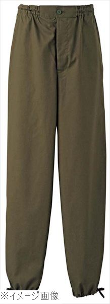 作務衣パンツ EL3378－4（男女兼用）抹茶 SS