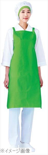 インナードライエプロン たすき掛け E1600－2 グリーン