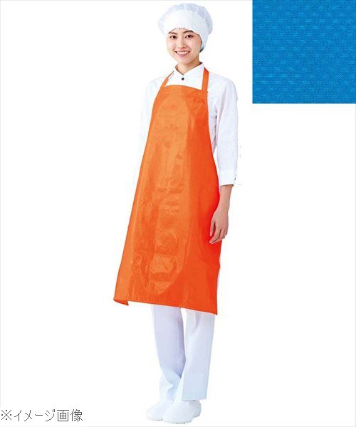 インナードライエプロン 首掛け E1610－1 ブルー