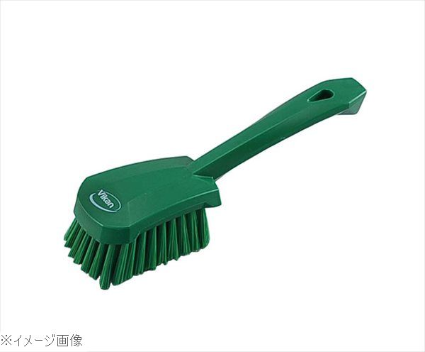 ヴァイカン ハンドル付ブラシ ハードタイプ 4192 グリーン