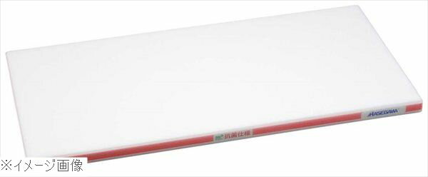 抗菌かるがるまな板 SDK 500×250×20 ホワイト／赤線