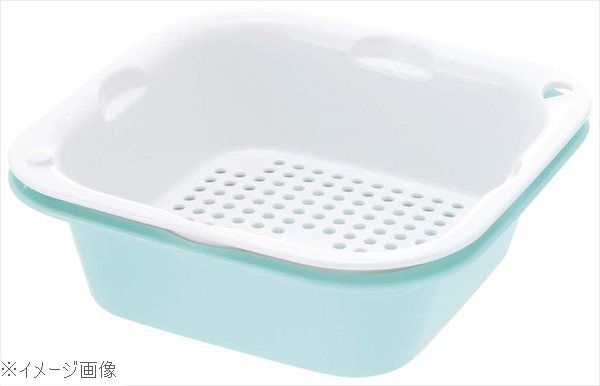 シェリー ザルバッとん並盛 ミントブルー 2個入