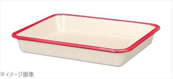 ビームス ホーローバット L（18取）ニューレッド BM－L・NR