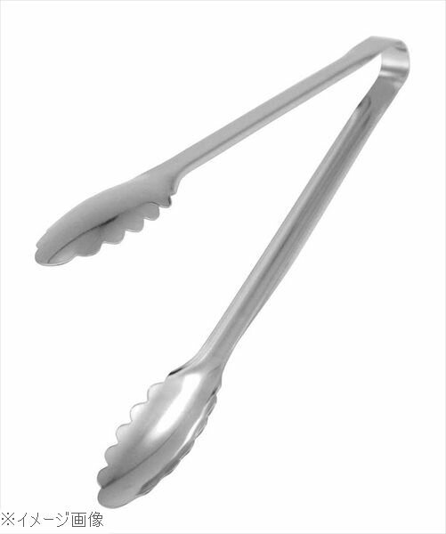 EBM 18-0（ステンレス） バネ無万能トング（異物混入対策用）25cm