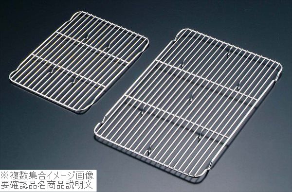 18-8（ステンレス） 頑丈な角バットアミ 2枚取 30677