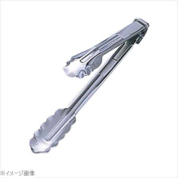 EBM 18-0（ステンレス） リングストッパー付 万能トング 大 全長400