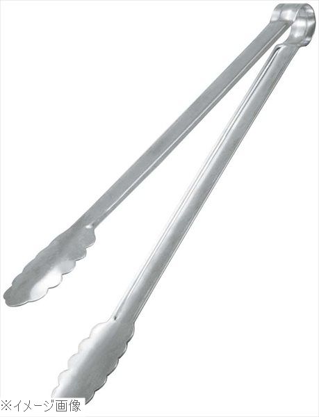 18-0（ステンレス） バネ無万能トング 40cm BNT－40