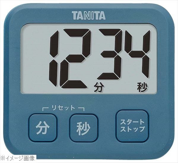 タニタ 薄型タイマー TD－408 ブルー