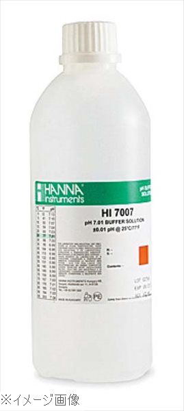 ハンナ pH計用標準液 HI7007L
